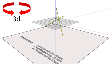 Geometrie; Geraden und Ebenen im Raum; Geraden und Ebenen; Durchstoßung - Winkelberechnung